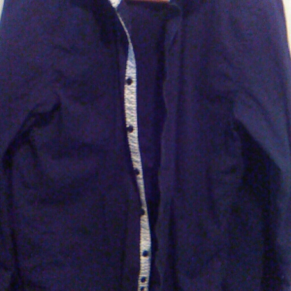 Construct button up dress shirt